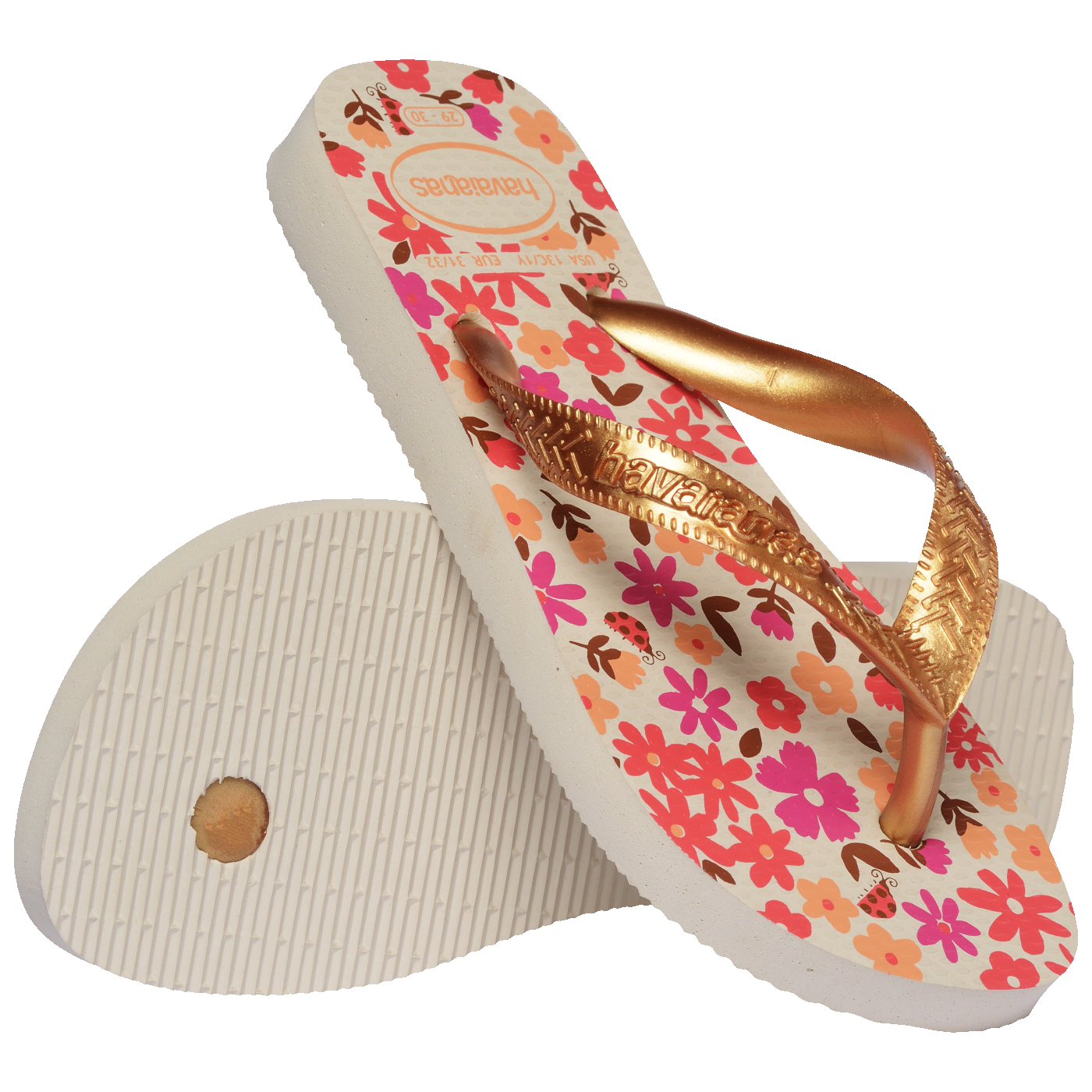 Chinelo Infantil Floral Morangos: Conforto e Estilo para Meninas Brincalhonas