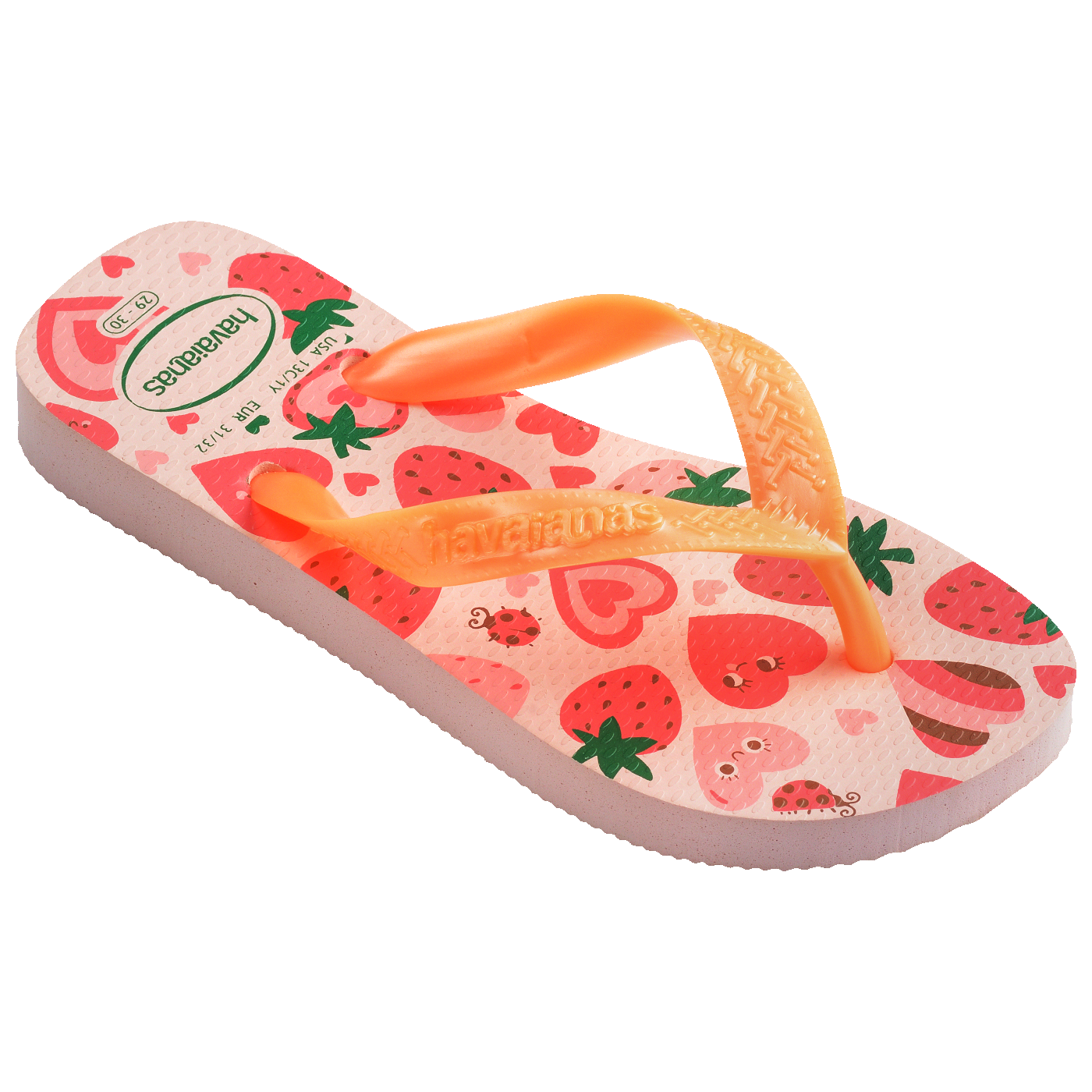 Chinelo Infantil Flores e Morangos: Conforto Divertido para os Pés!