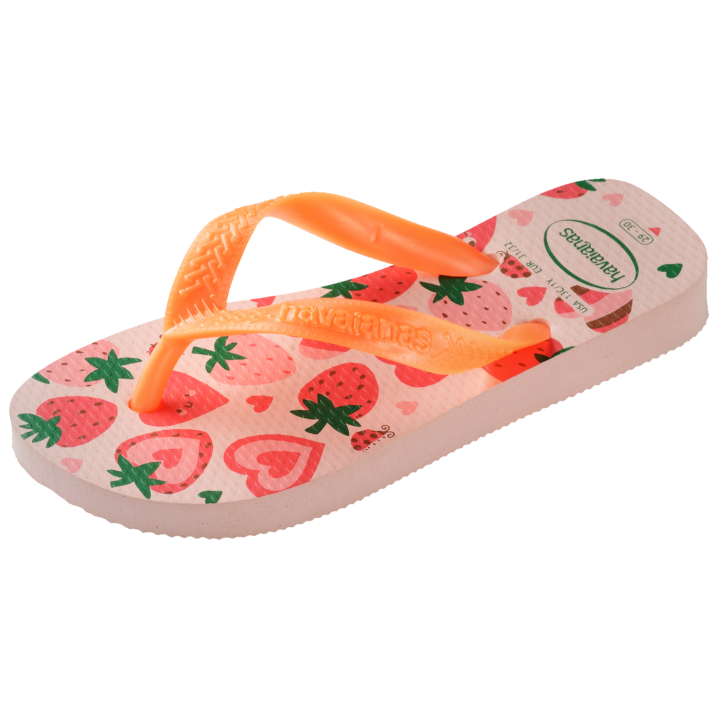 Chinelo Infantil Flores e Morangos: Conforto Divertido para os Pés!