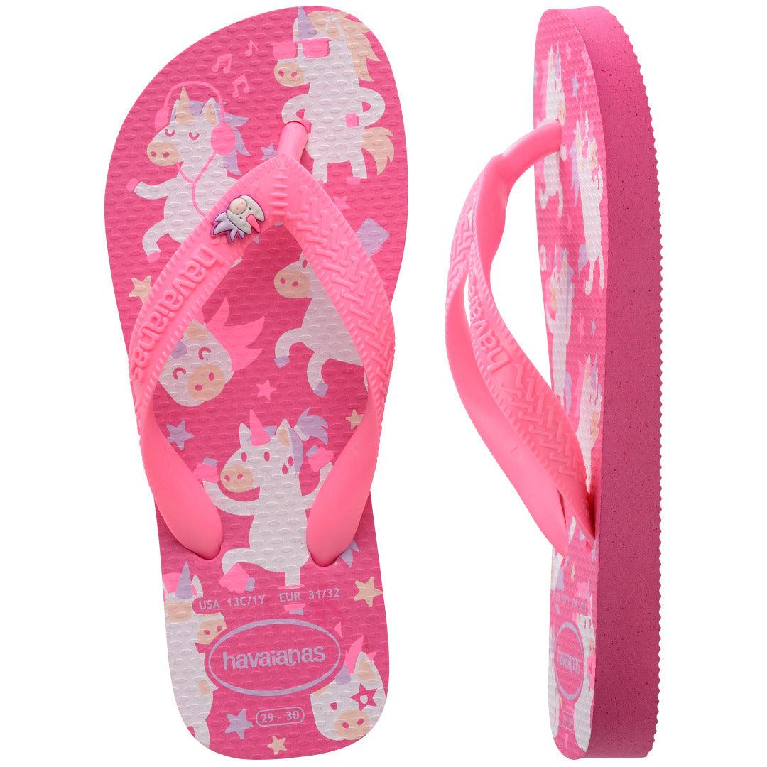 Chinelo Infantil Fantasy Rosa Flux: Conforto e Estilo Mágico para Crianças