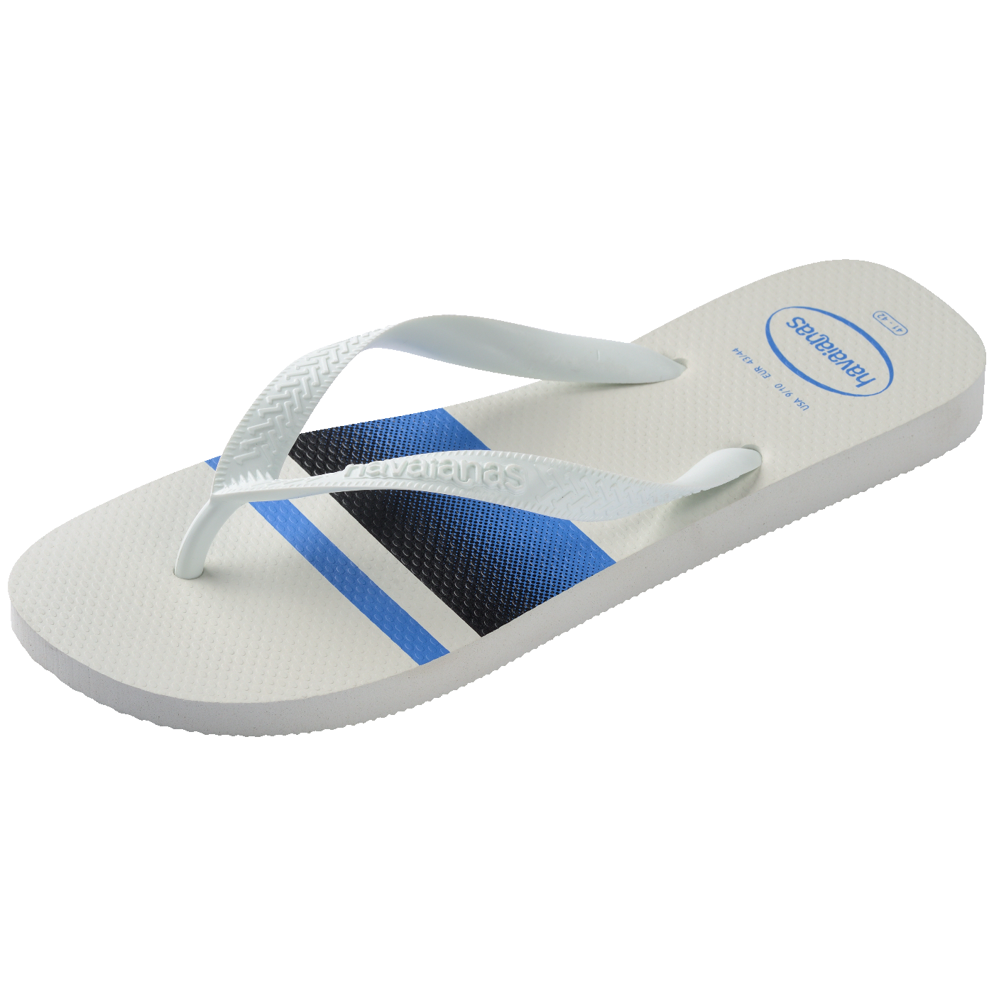 Chinelo Top Basic Clássico Confortável Estiloso Branco Para Verão Casual