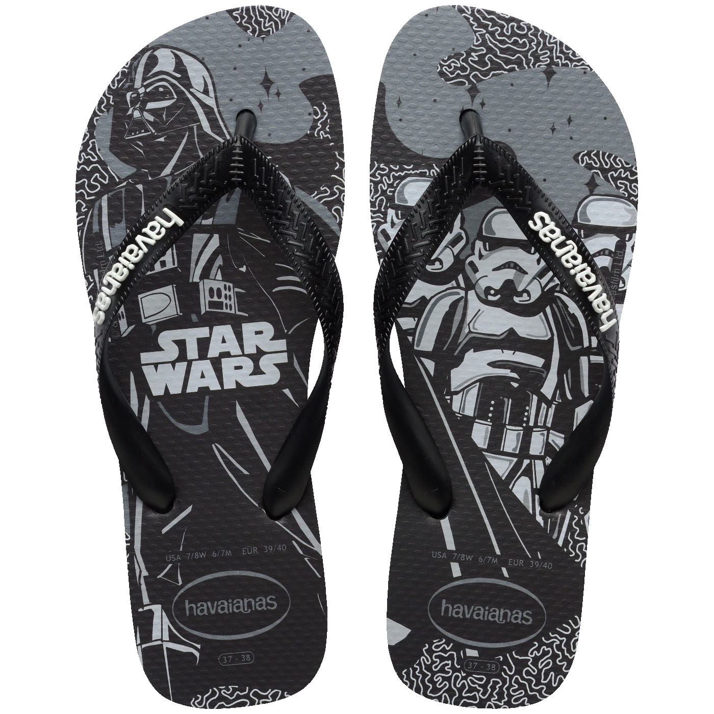 Chinelo Star Wars Confortável Original Personagens Icônicos Aventura Galáctica