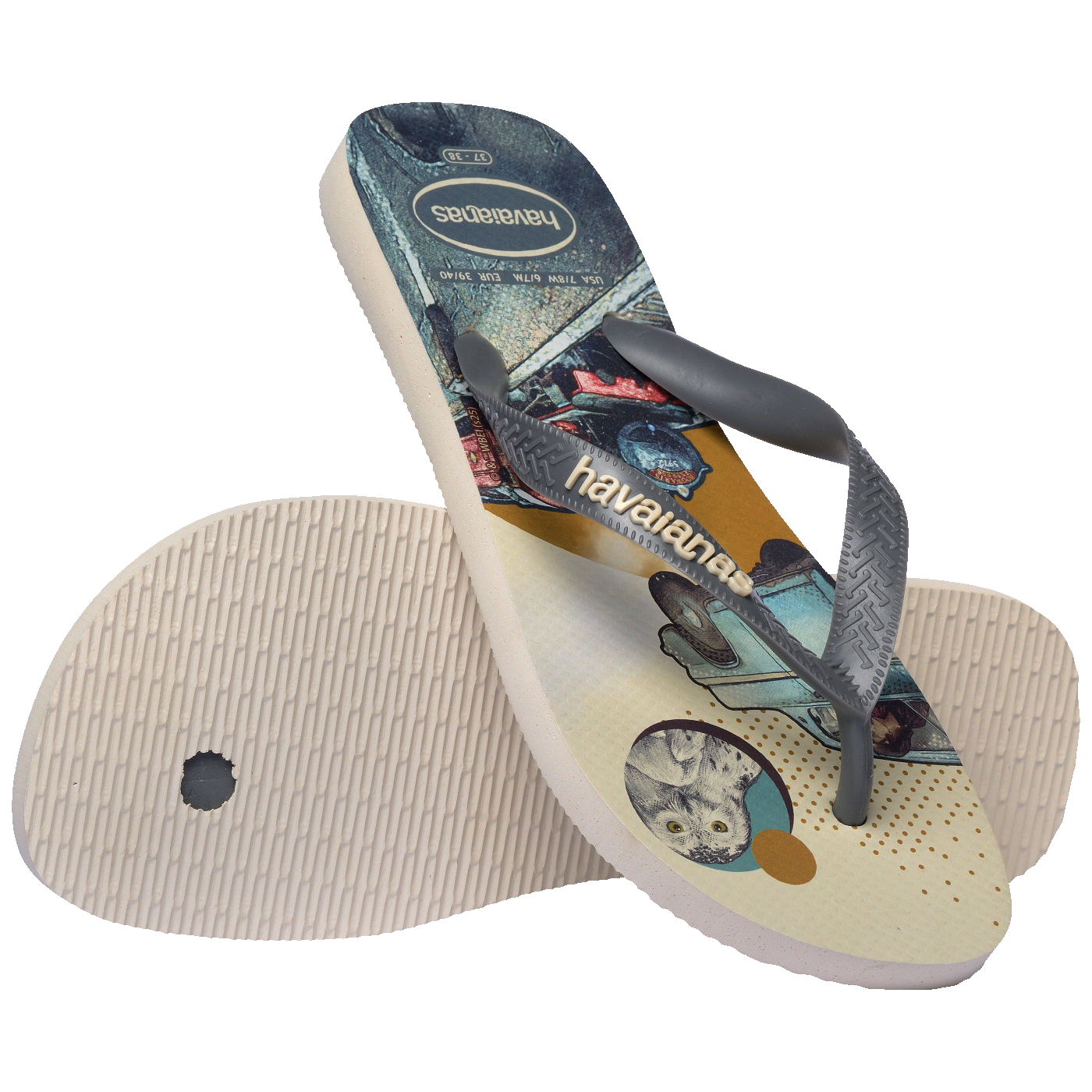 Chinelo Harry Potter: Conforto Mágico, Estampas Mapa Maroto e Bruxos