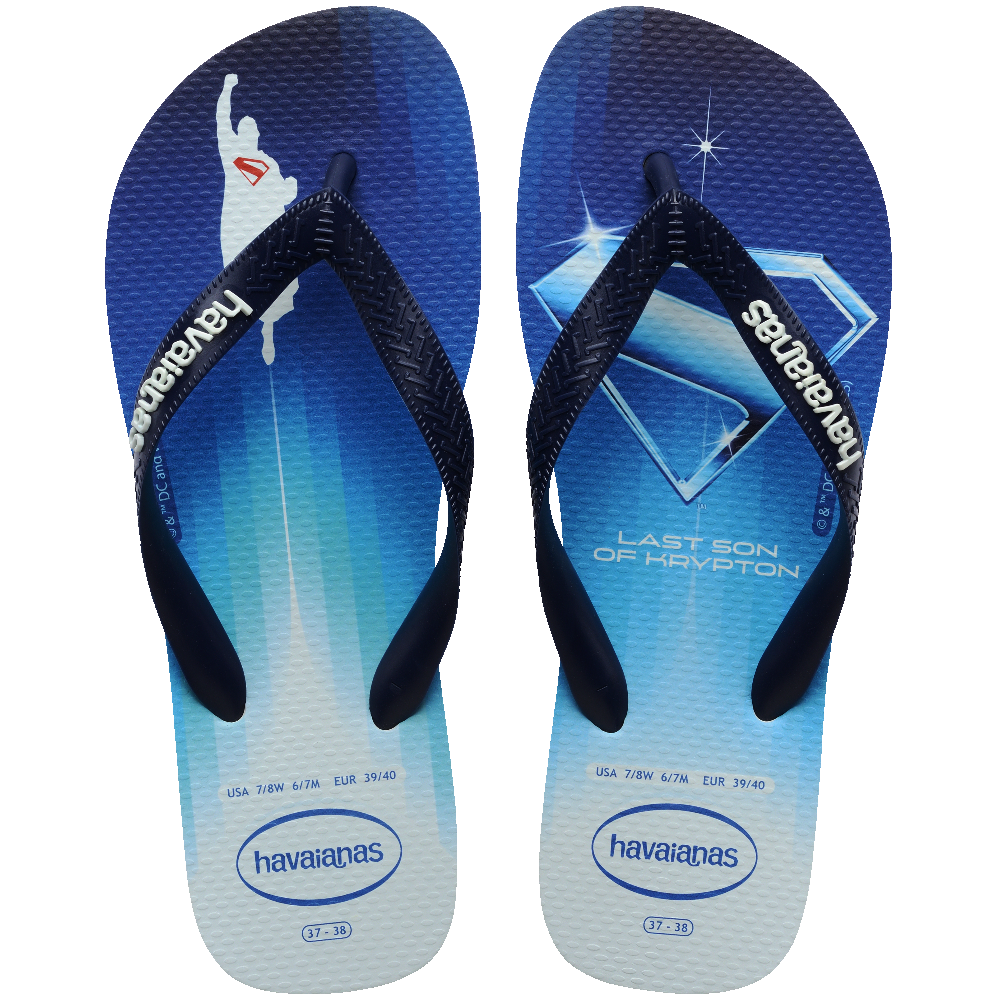 Chinelo Top Heróis DC Superman: Conforto Genuíno, Estilo Lendário, Pés Poderosos