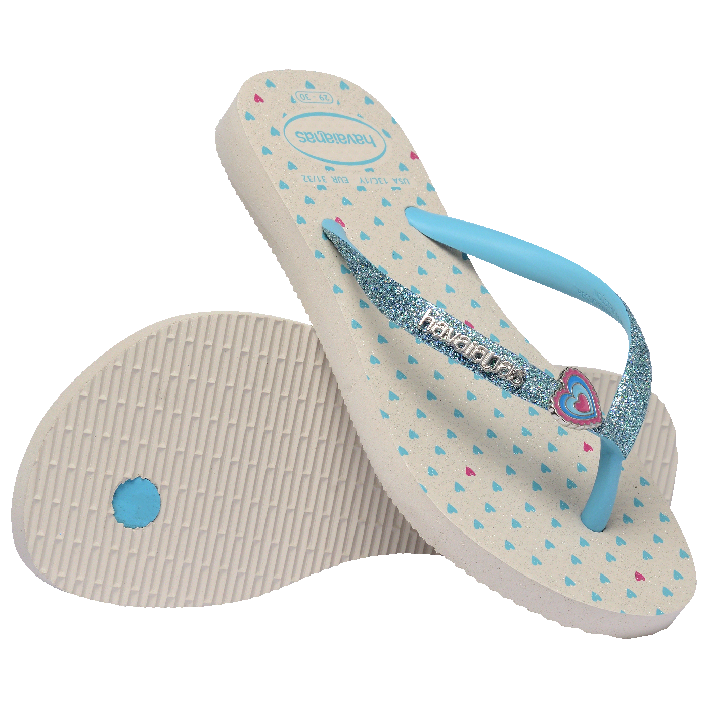 Chinelo Infantil Slim Glitter II: Brilho e Conforto para Pequenos Pés
