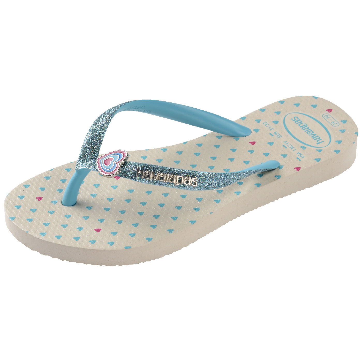 Chinelo Infantil Slim Glitter II: Brilho e Conforto para Pequenos Pés