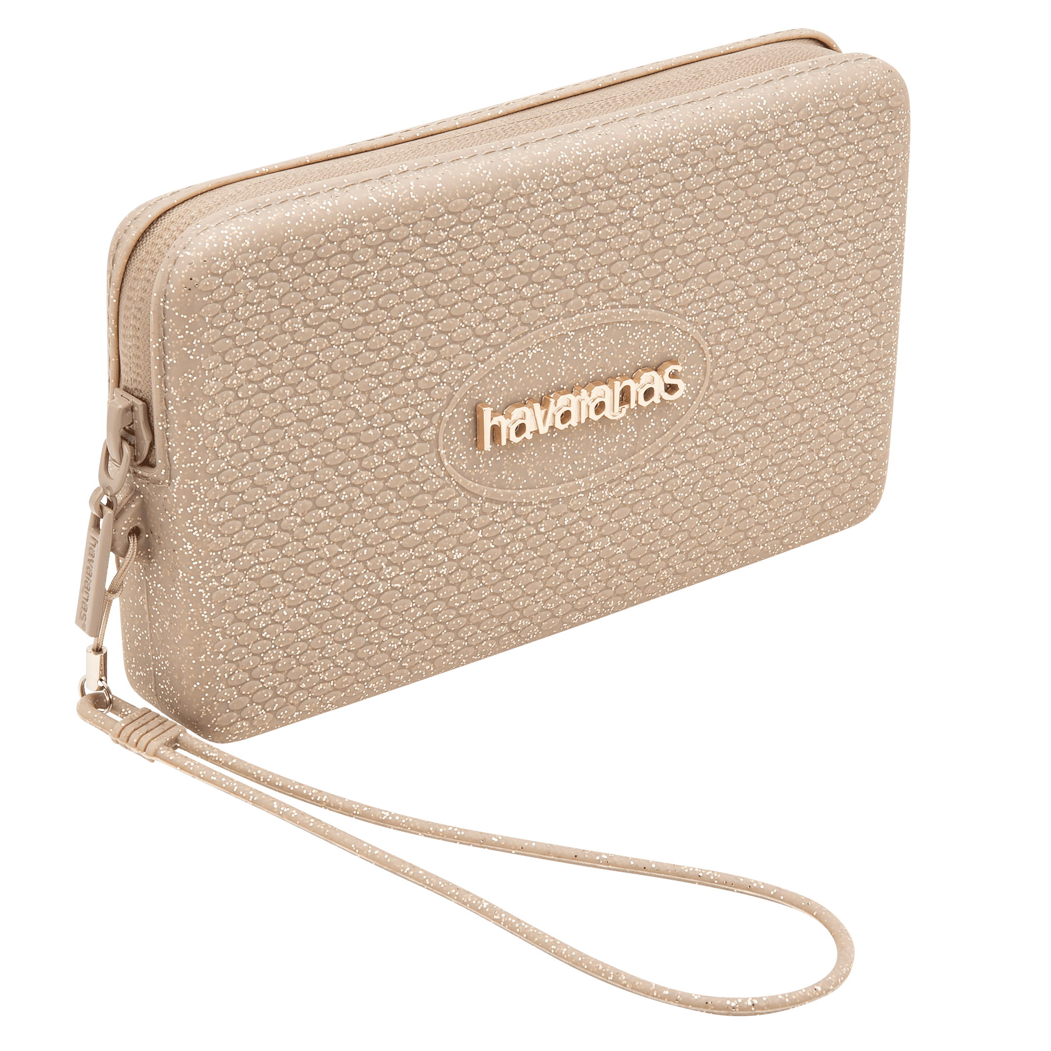 Mini Bolsa Glitter Dourada Elegante Compacta Brilhante Acessórios Essenciais