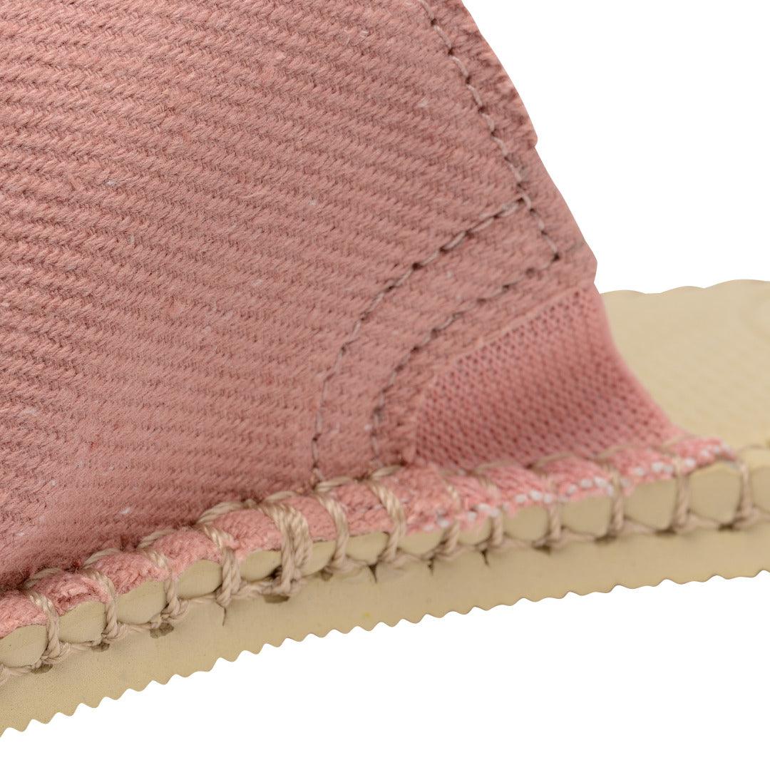 Alpargatas Mule II Rosa Crocus Conforto Reciclado Algodão BCI Prático