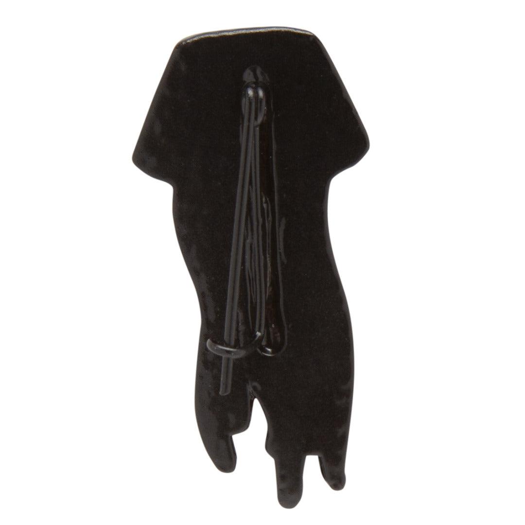 Pin Estiloso Roxo Esmaltado: Destaque Seu Estilo Divertido