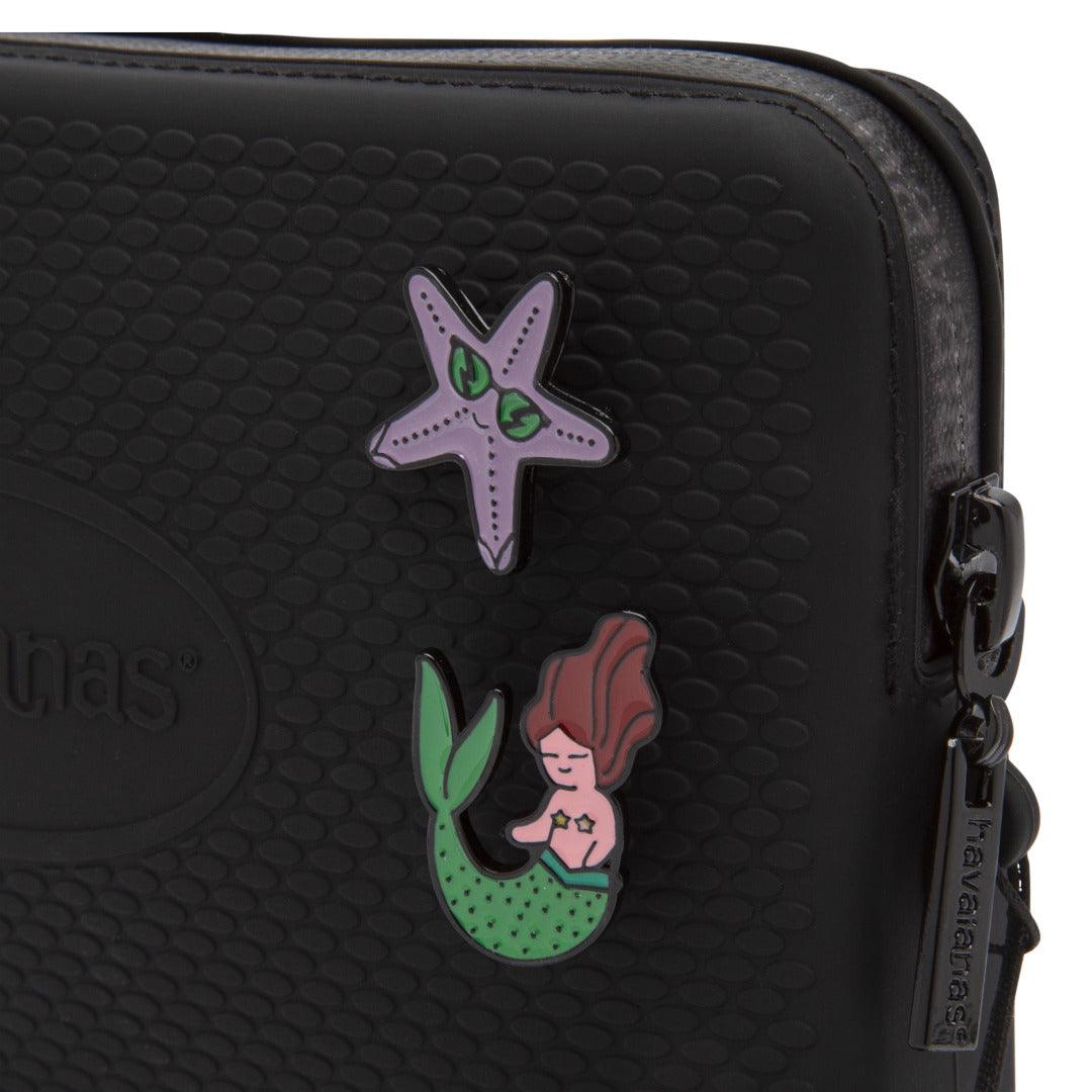 Pin Cool Sereia Verde: Acessório Divertido para Personalizar Sandálias e Mochilas