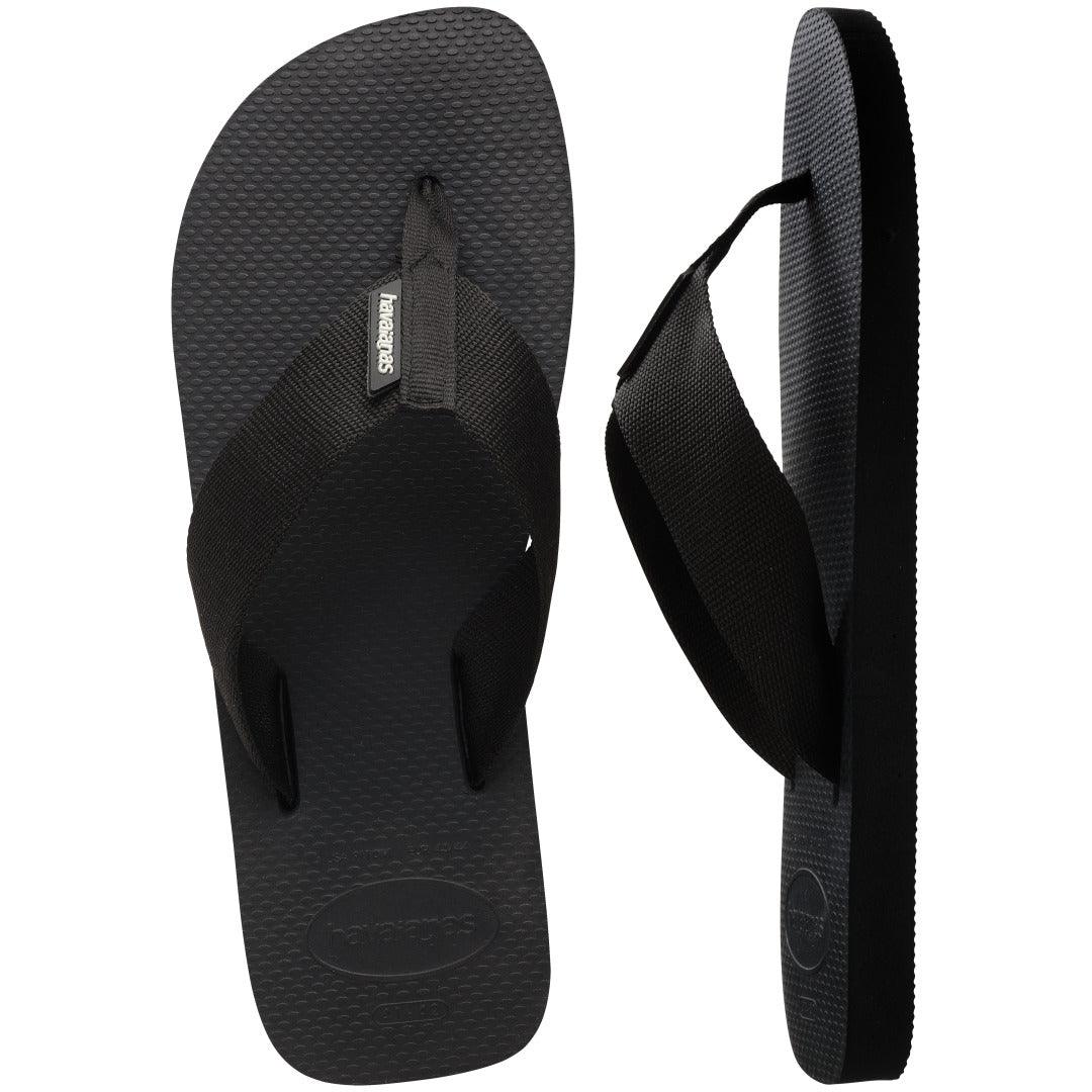 Chinelo Urban Basic Material Preto: Conforto e Estilo Versátil para Adultos
