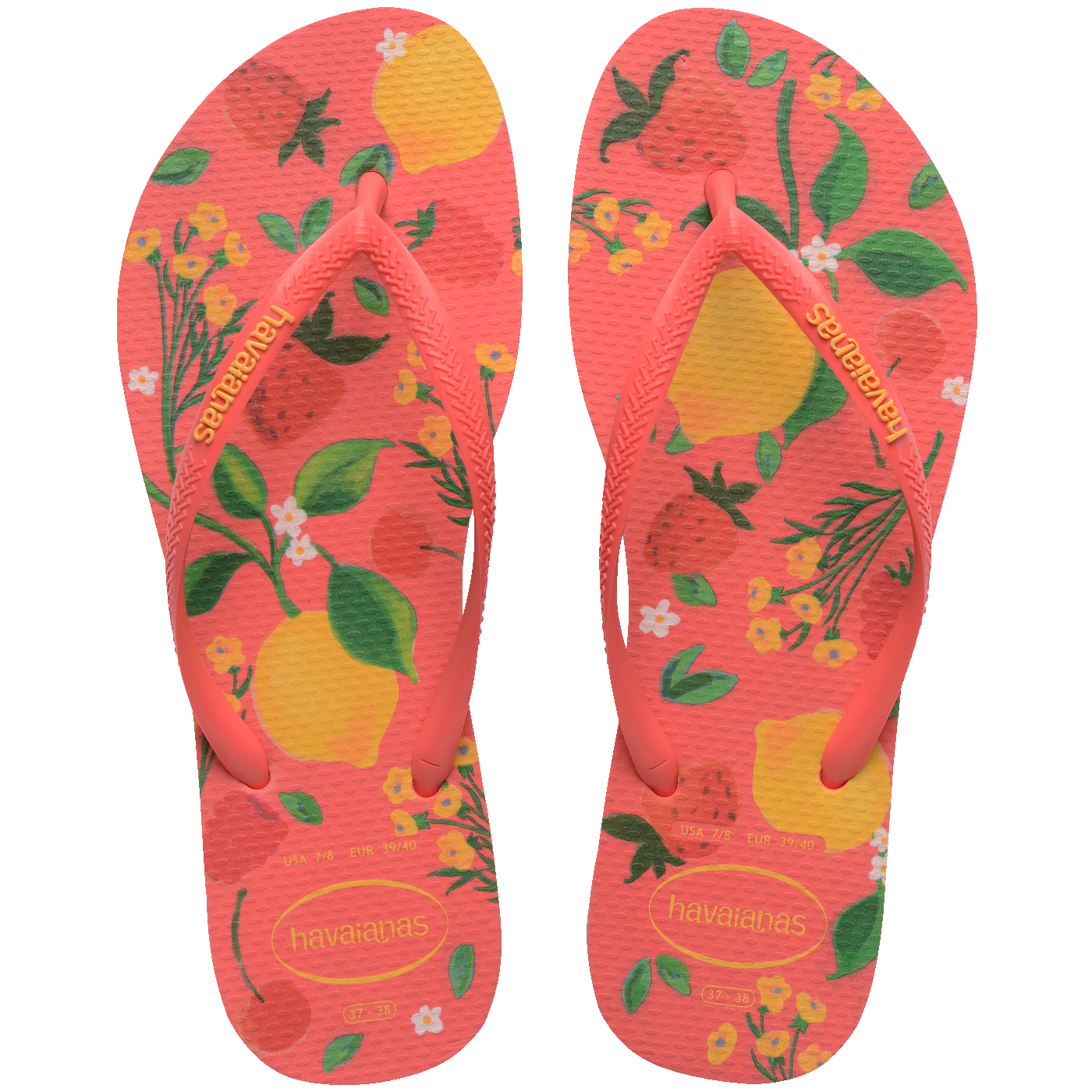 Chinelo Slim Summer Bliss: Estampa Tropical Feminina, Conforto Leve para o Verão