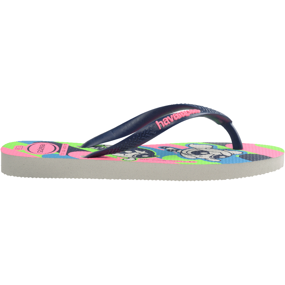 Chinelo Infantil Slim Meninas Super Poderosas Confortável Estiloso Resistente