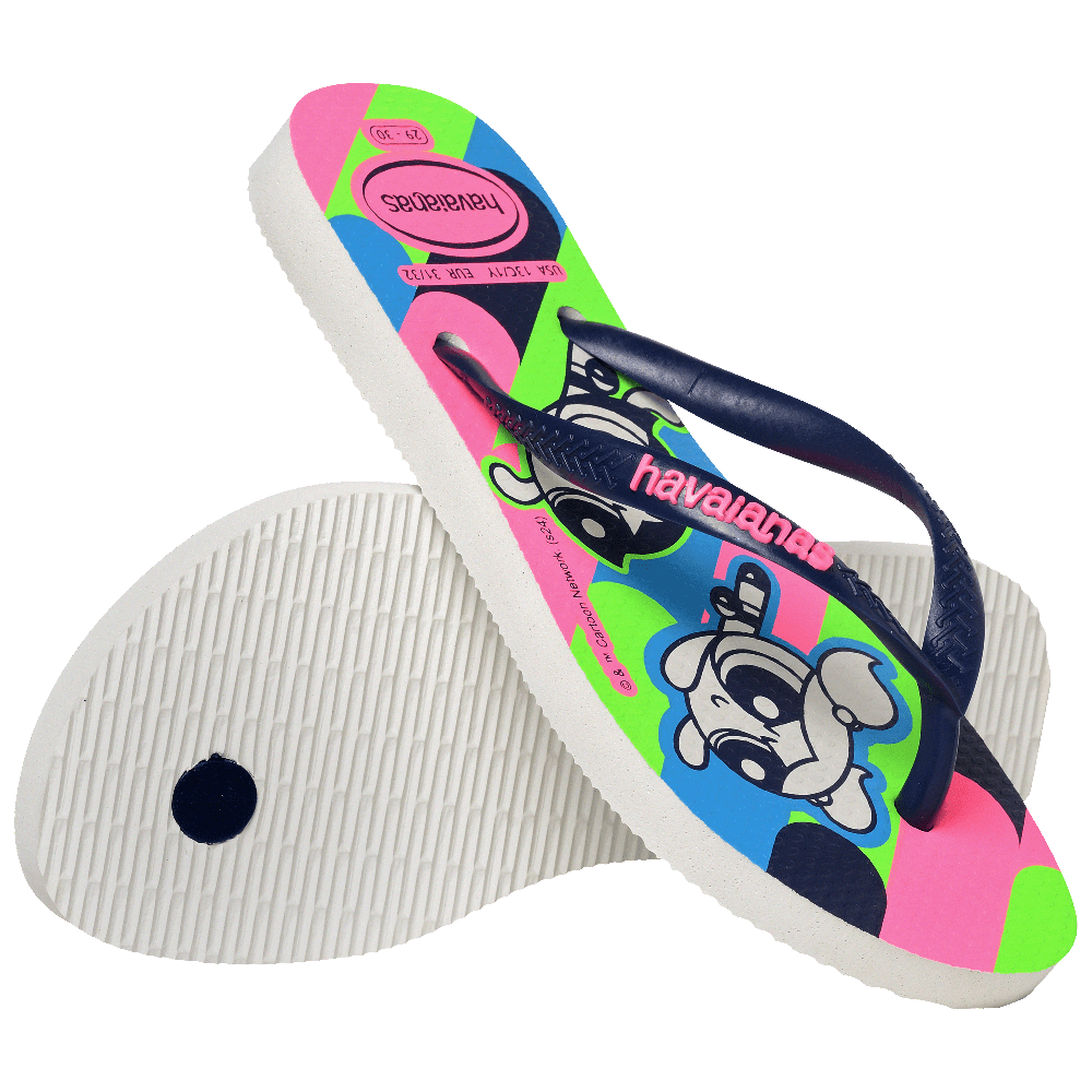 Chinelo Infantil Slim Meninas Super Poderosas Confortável Estiloso Resistente