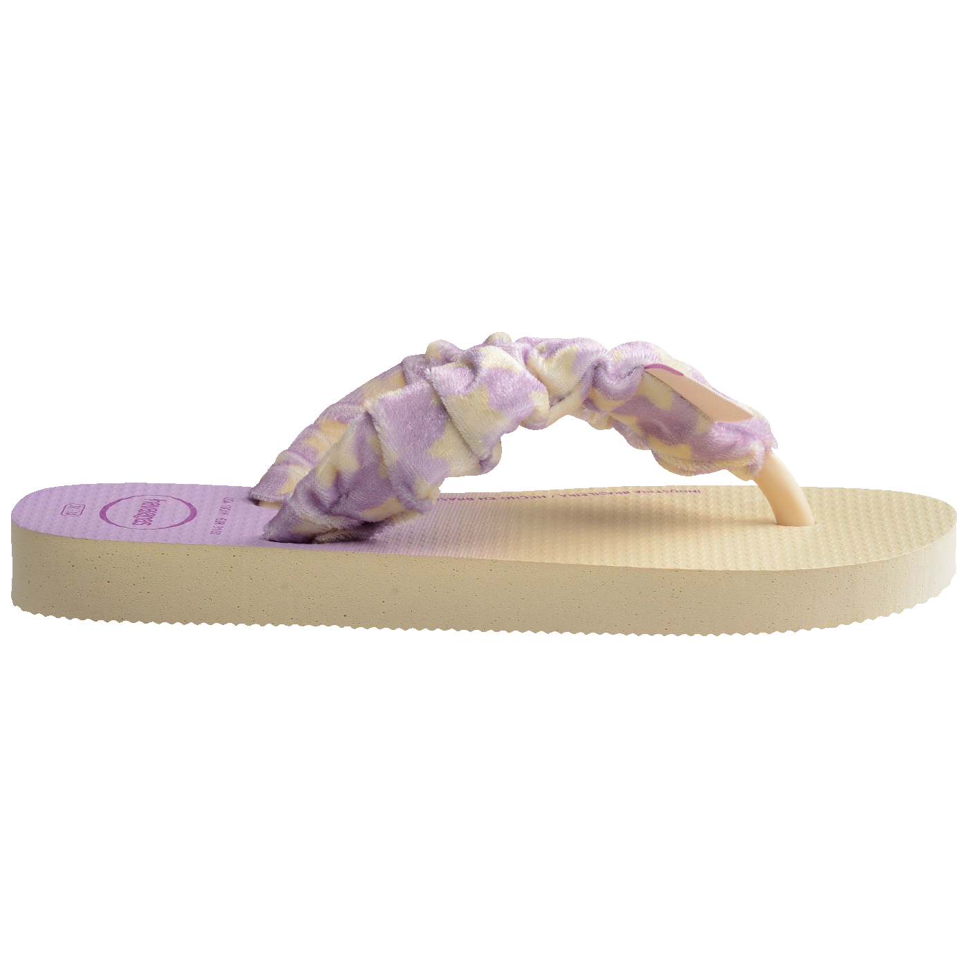 Chinelo Infantil Fluffy: Conforto Macio, Solado Degradê, Tiras Estampadas e Acolchoadas