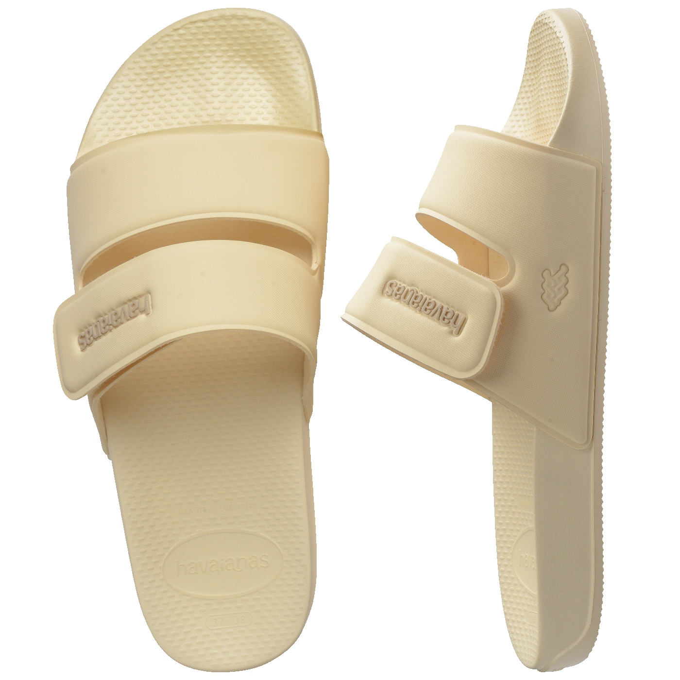 Chinelo Slide Strap Creme: Conforto Superior, Estilo Moderno e Durabilidade