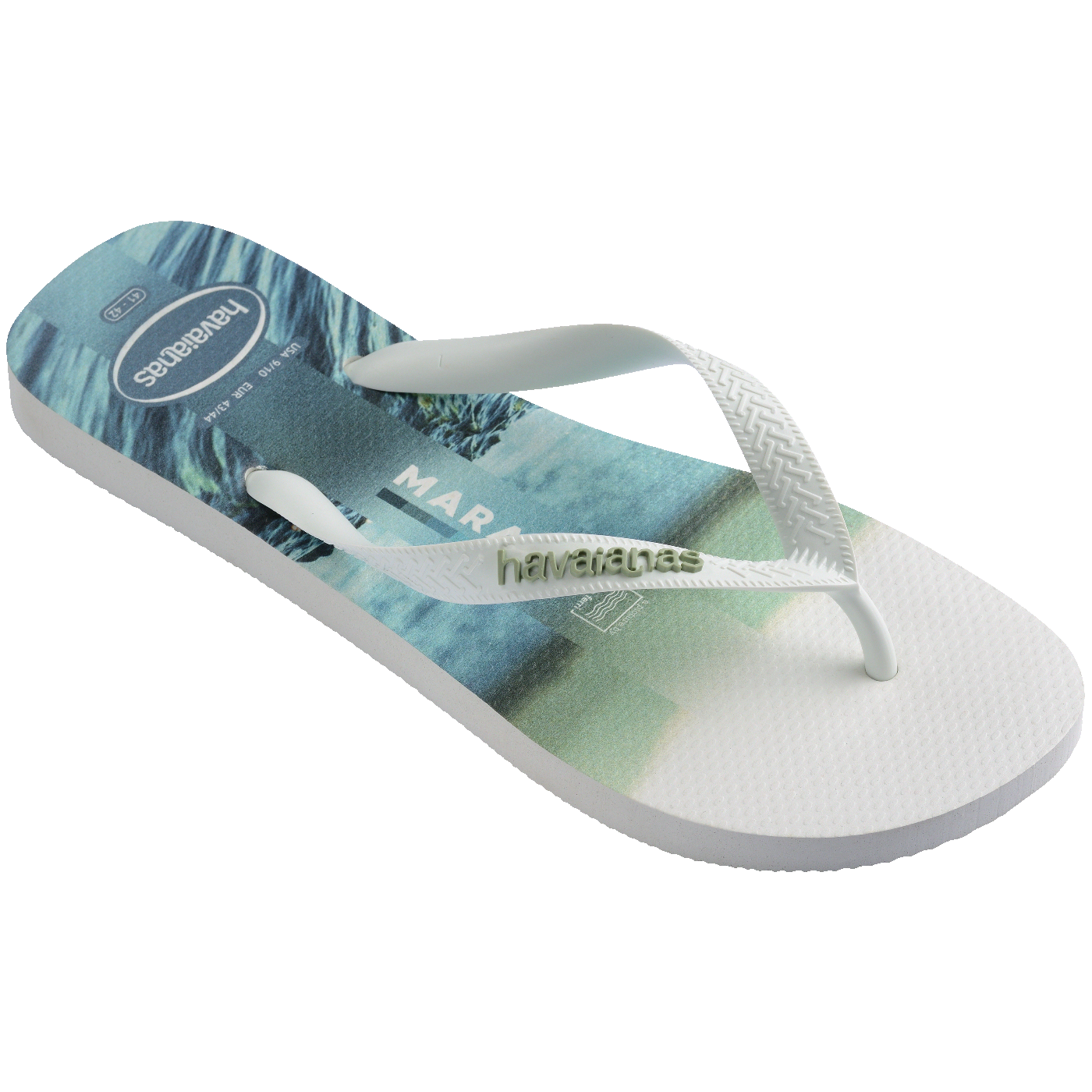 Chinelo Top Surfer I Masculino Estampa Tropical Confortável Praia Piscina