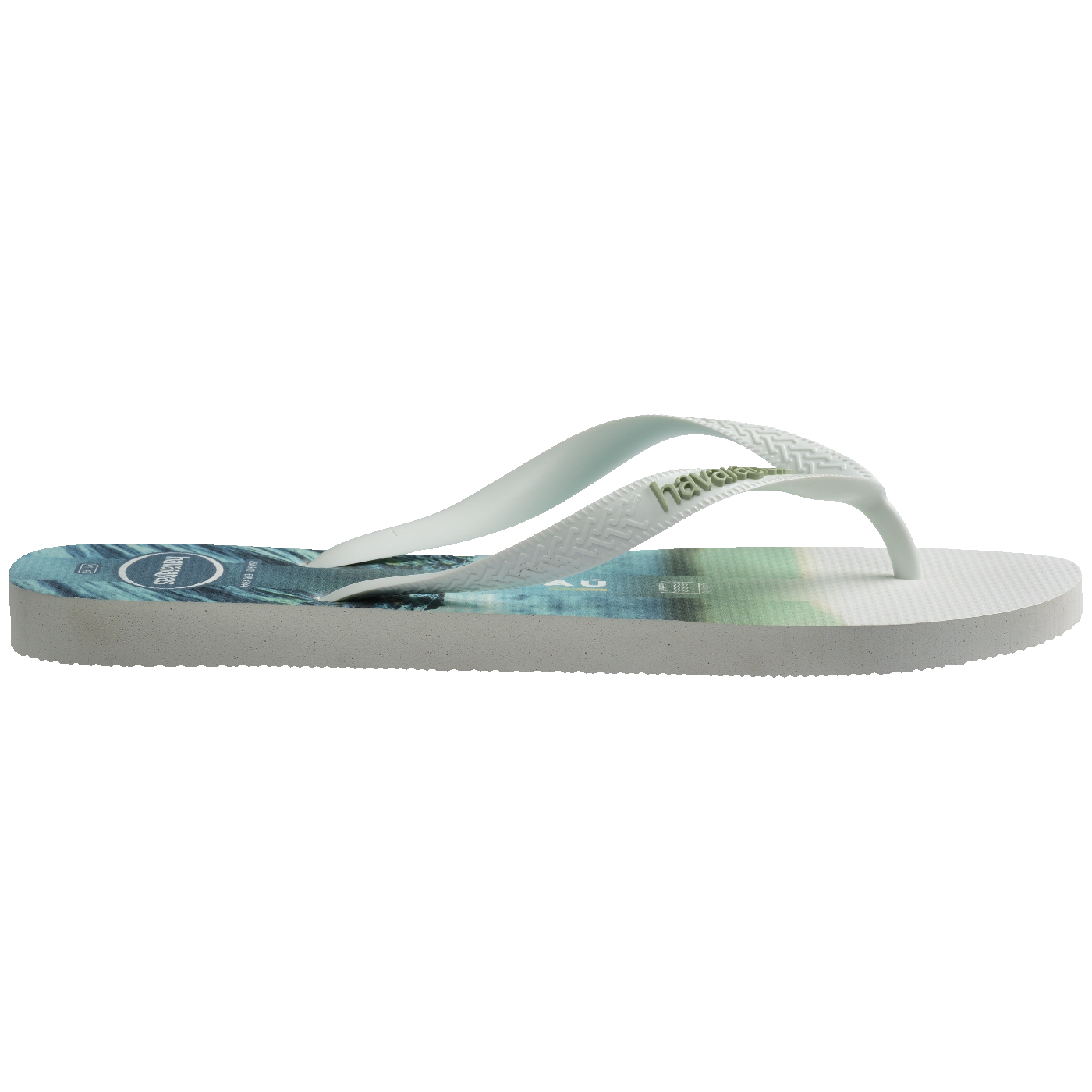 Chinelo Top Surfer I Masculino Estampa Tropical Confortável Praia Piscina