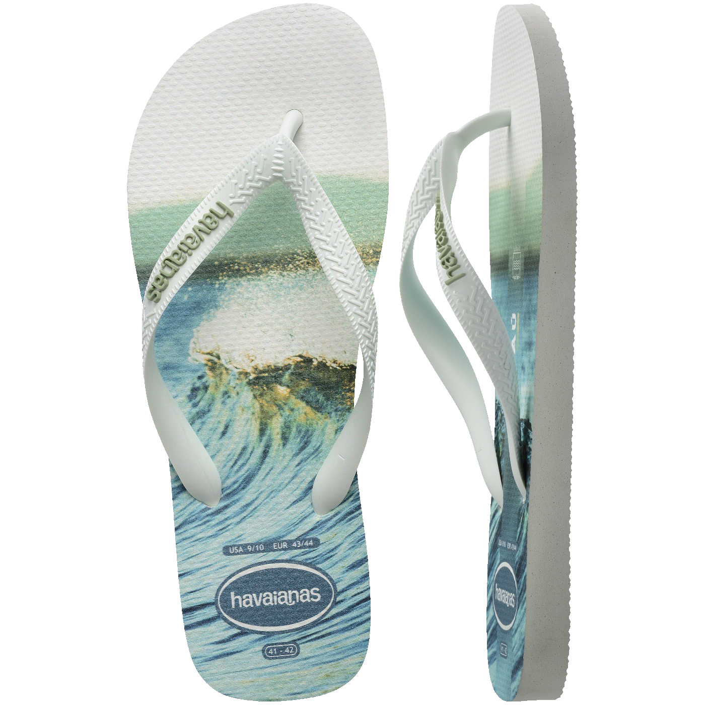 Chinelo Top Surfer I Masculino Estampa Tropical Confortável Praia Piscina