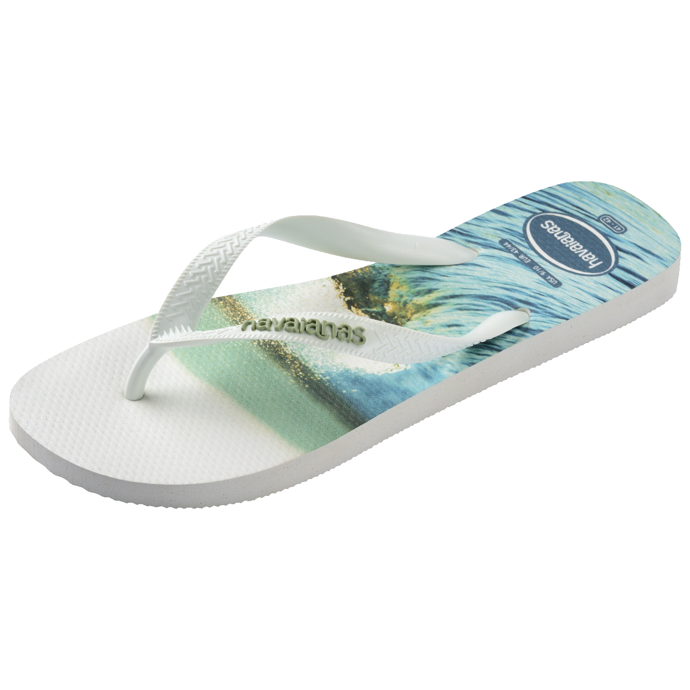 Chinelo Top Surfer I Masculino Estampa Tropical Confortável Praia Piscina