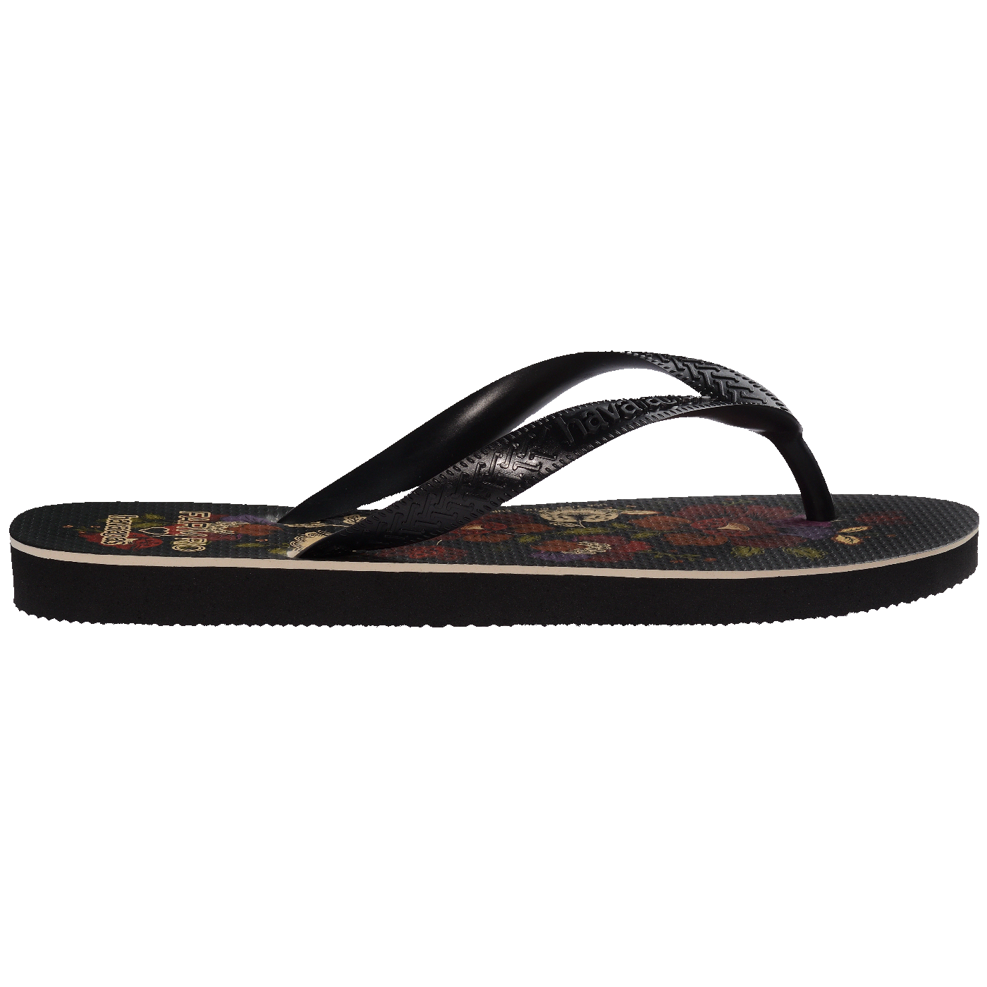Chinelo Farm Flor de Fita Feminino Estiloso Conforto Verão Tropical