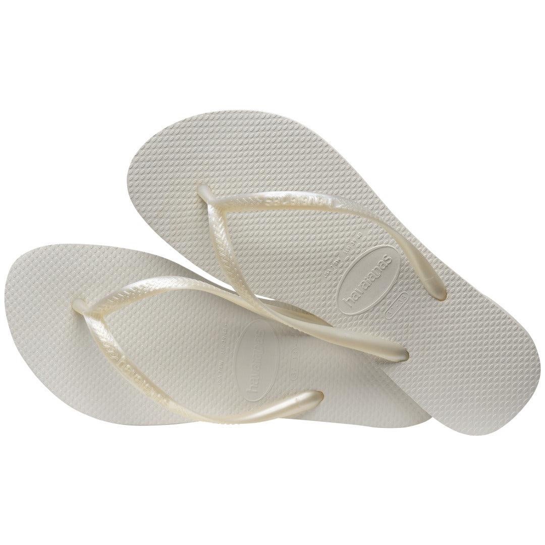 Chinelo  Slim Feminino Branco: Conforto Leveza Delicadeza para Seus Pés