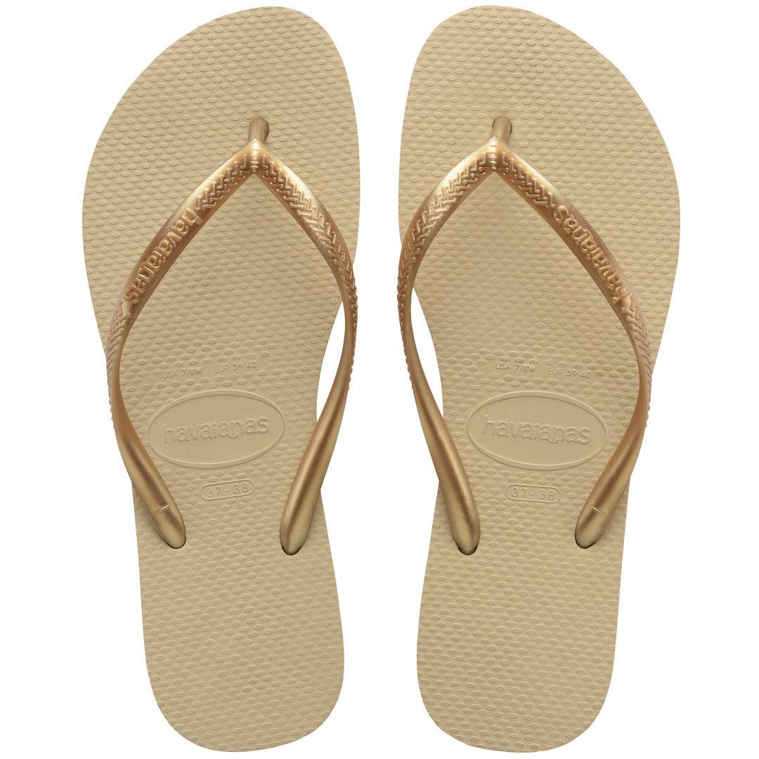 Chinelo  Slim Bege: Conforto Leve, Estilo Delicado, Perfeito para o Verão