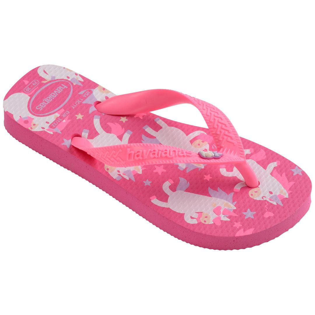 Chinelo  Infantil Fantasy Rosa Flux: Conforto e Estilo Mágico para Crianças