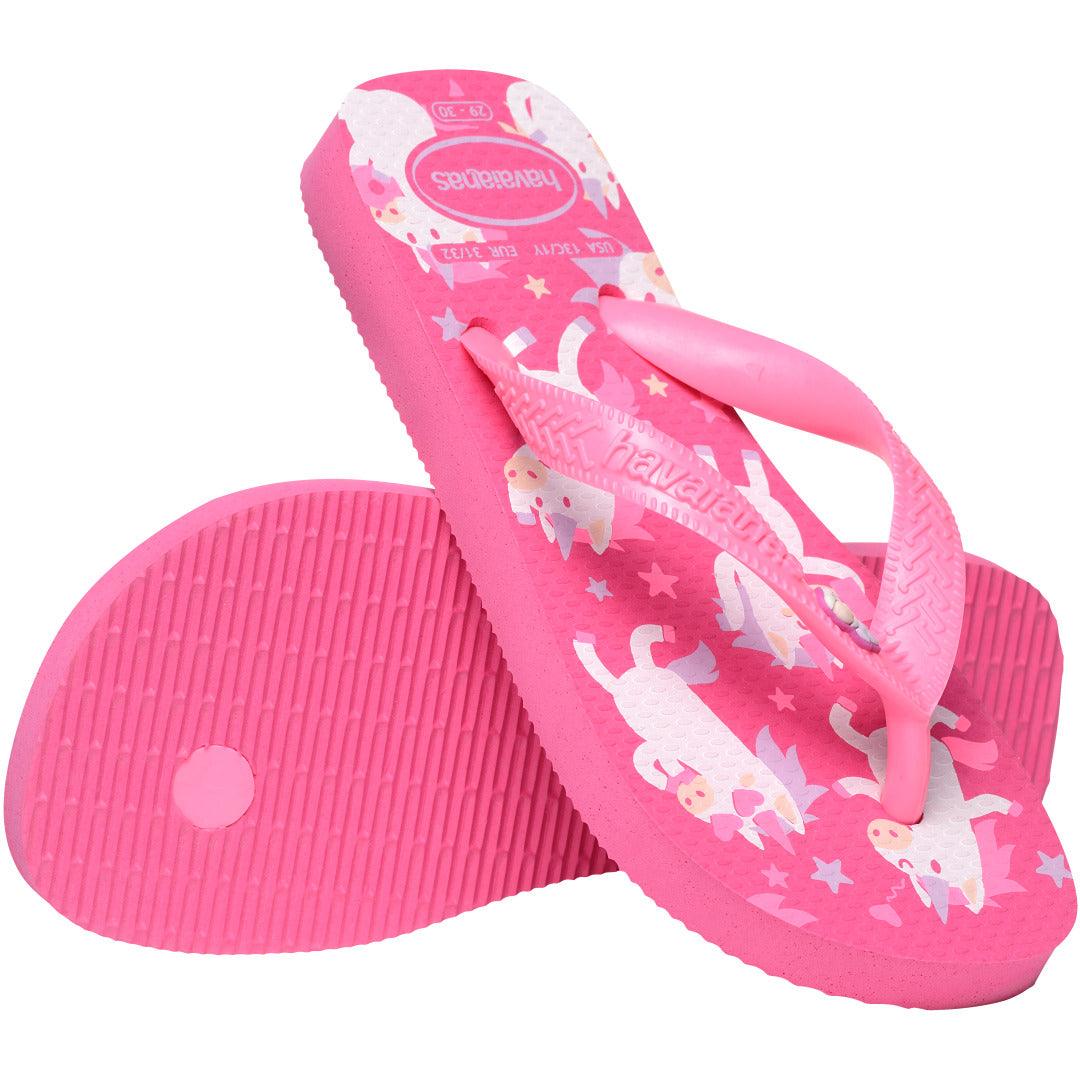 Chinelo  Infantil Fantasy Rosa Flux: Conforto e Estilo Mágico para Crianças