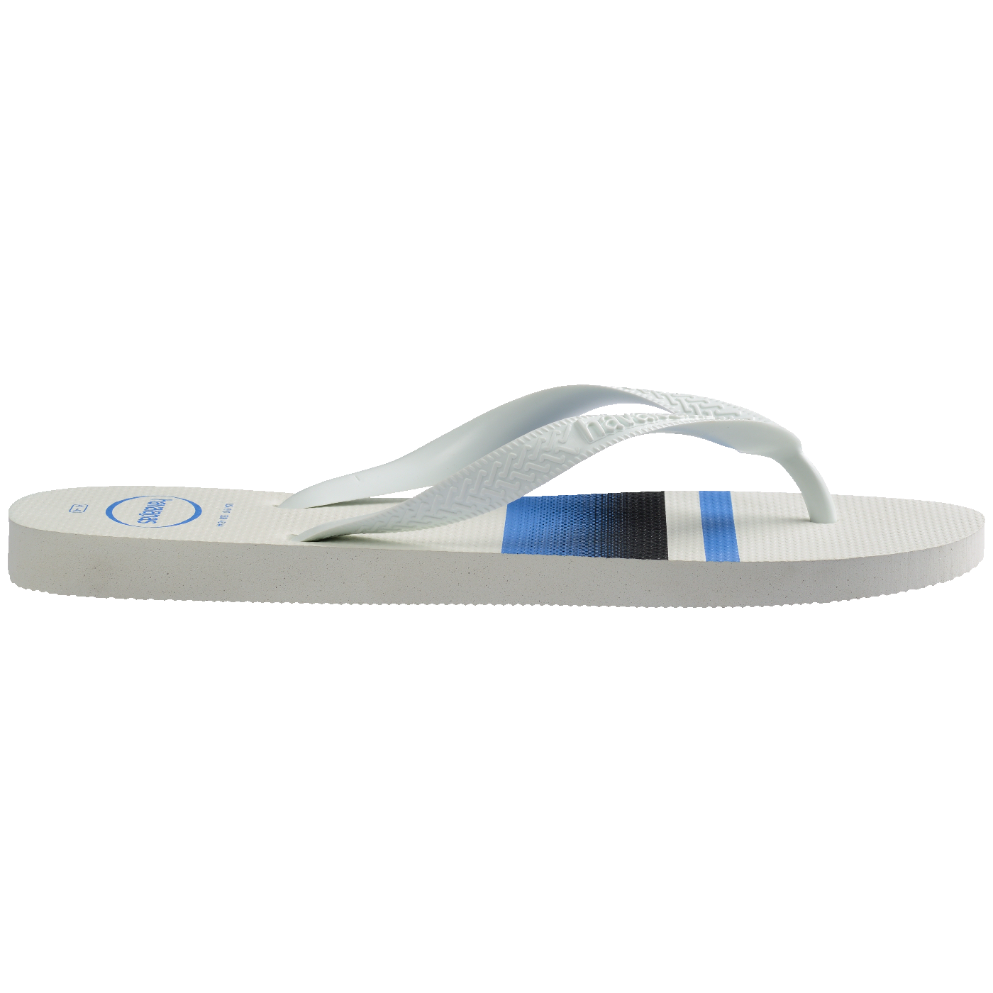 Chinelo  Top Basic Clássico Confortável Estiloso Branco Para Verão Casual