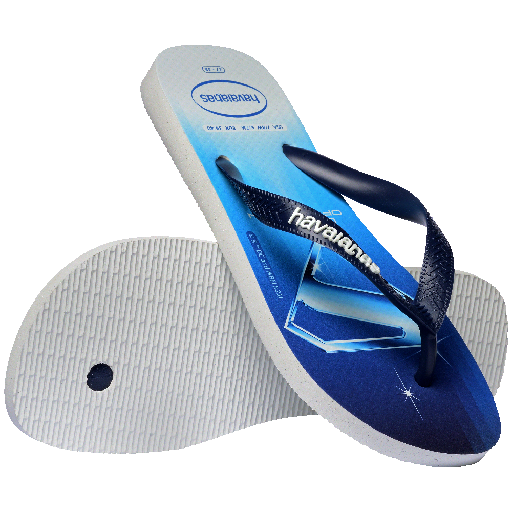 Chinelo  Top Heróis DC Superman: Conforto Genuíno, Estilo Lendário, Pés Poderosos