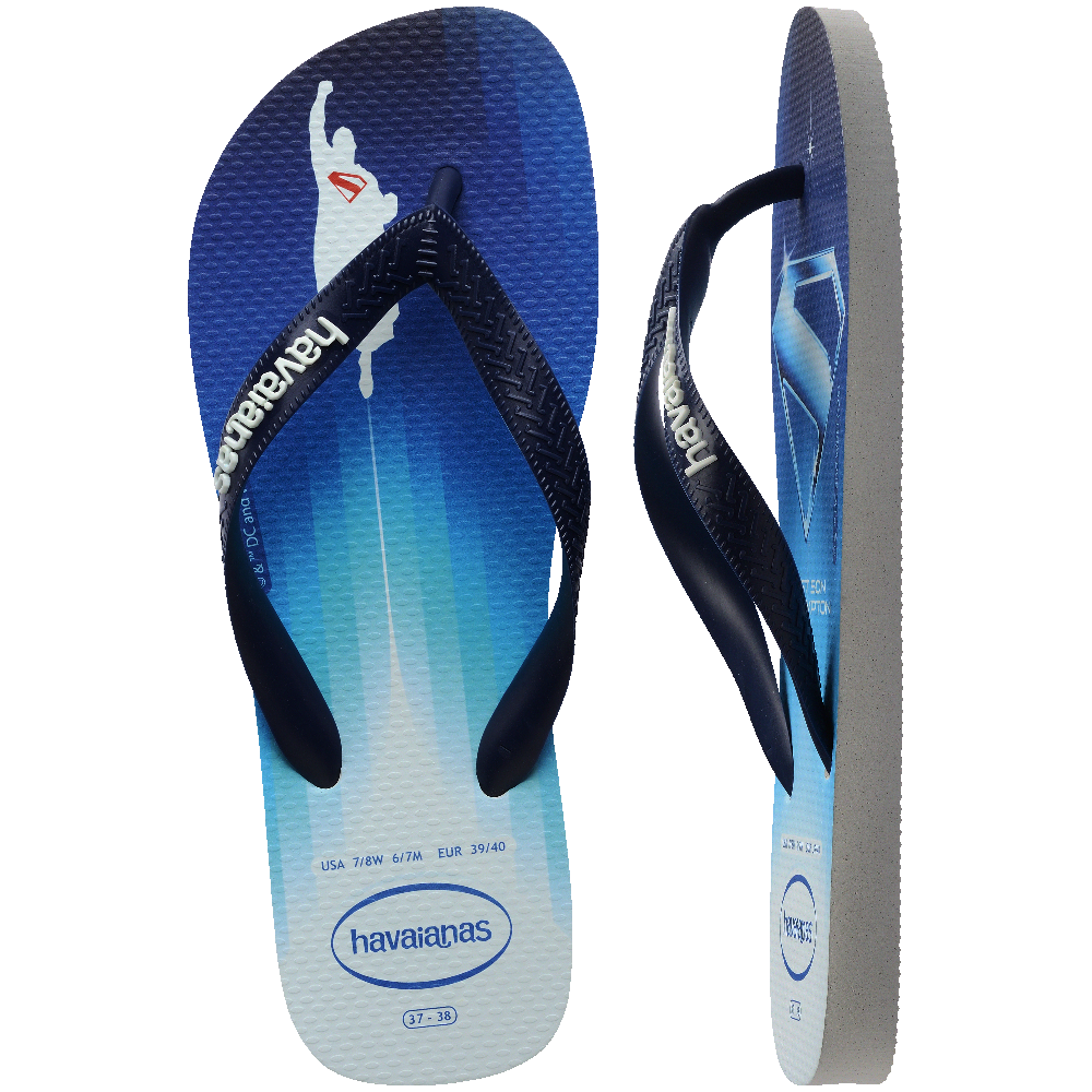 Chinelo  Top Heróis DC Superman: Conforto Genuíno, Estilo Lendário, Pés Poderosos