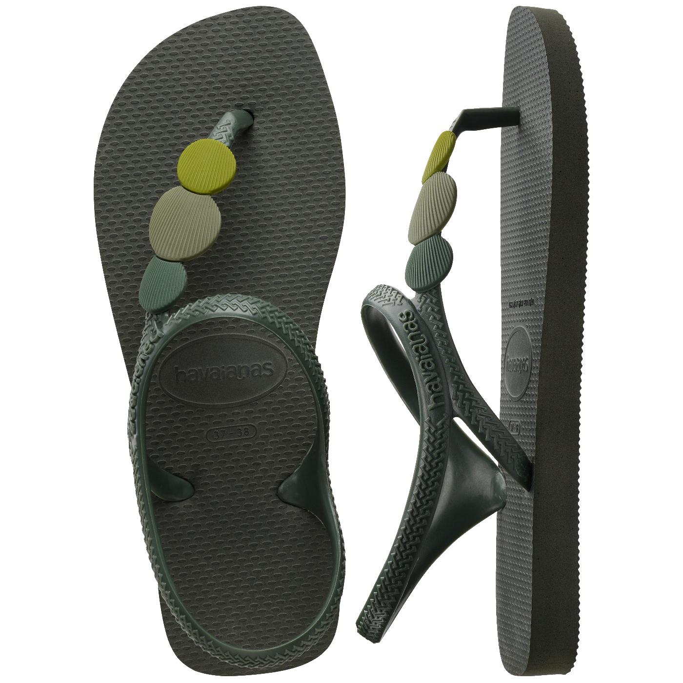 Flash Urban Plus Feminina Verde Oliva: Sandália Moderna, Confortável e Versátil