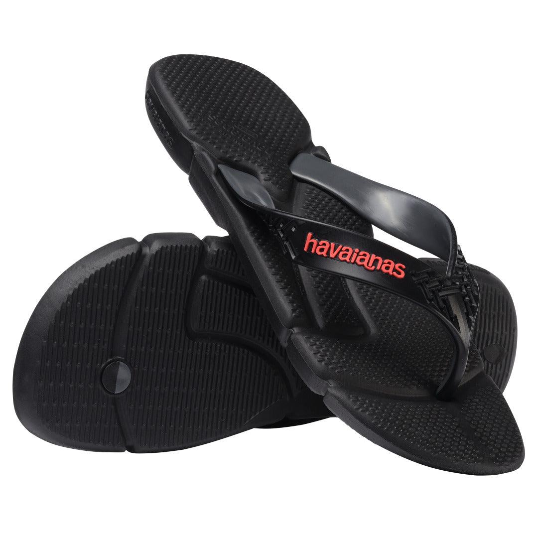 Chinelo  Power 2.0 Preto: Conforto Supremo, Design Moderno e Borracha Macia