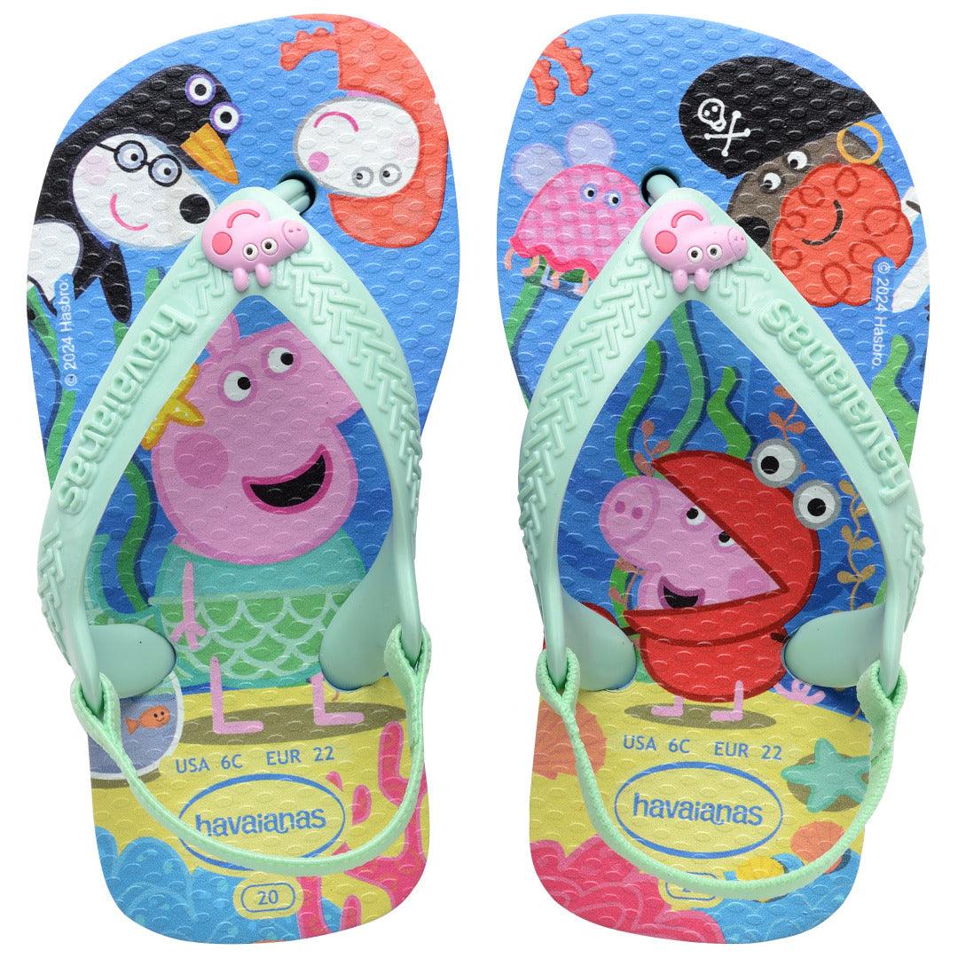 Chinelo  Baby Peppa Pig Azul Lavanda: Conforto e Segurança para Pequenos Pés