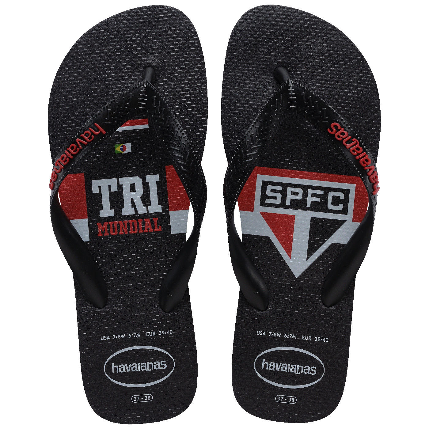 Chinelo  Top Times São Paulo Oficial: Conforto e Paixão Tricolor