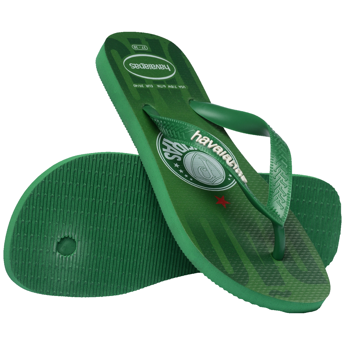 Chinelo  Palmeiras: Conforto Verde, Estilo Torcedor, Academia de Futebol