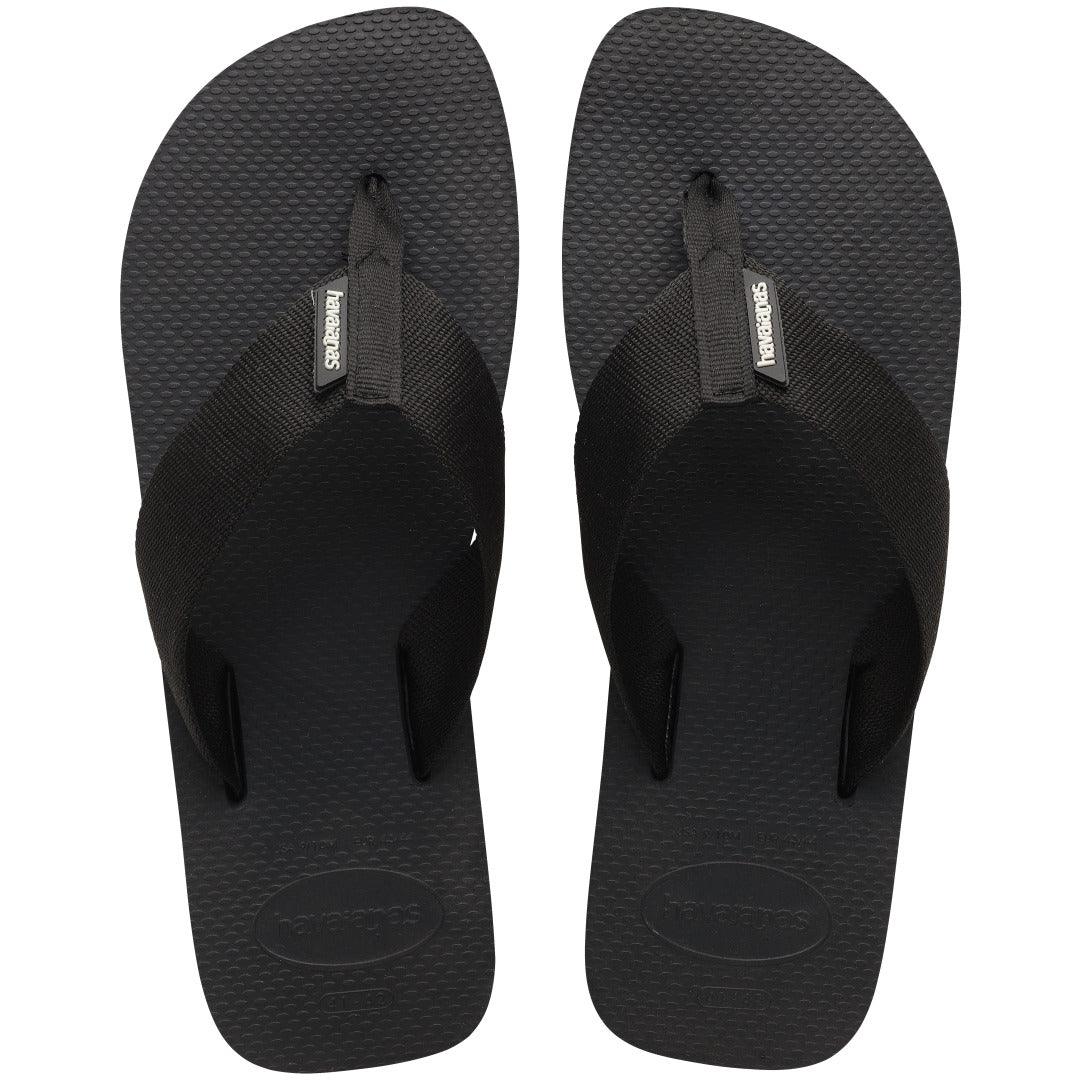 Chinelo  Urban Basic Material Preto: Conforto e Estilo Versátil para Adultos
