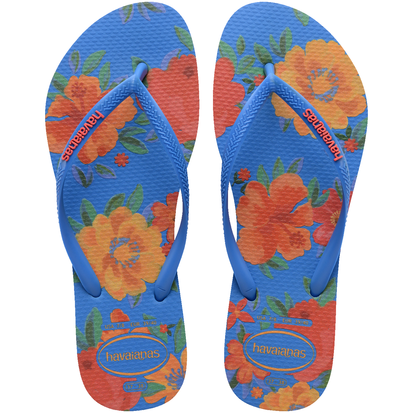 Chinelo  Slim Summer Bliss: Conforto Feminino Estampado, Inspiração Verão Brasil