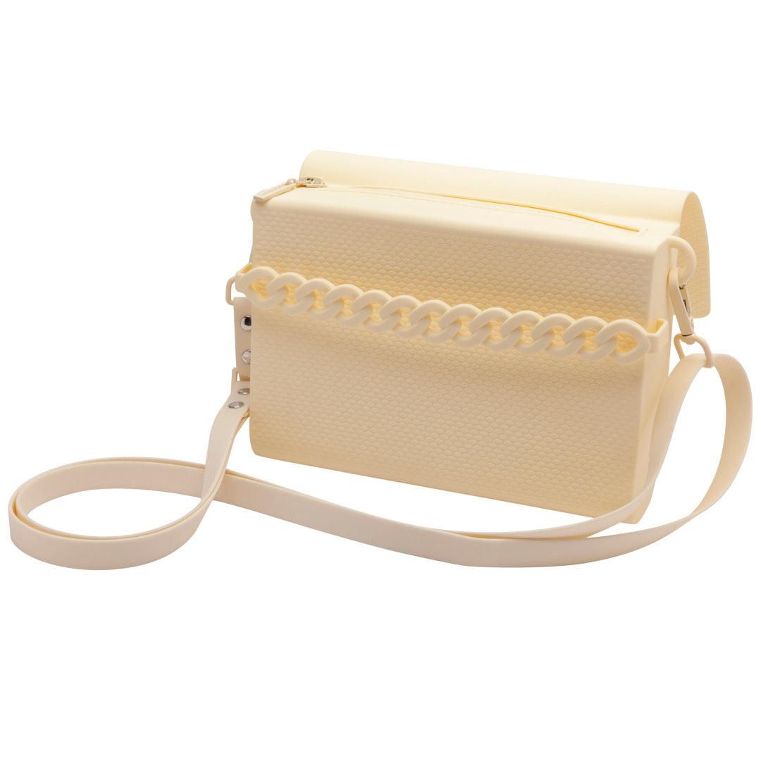 Bolsa Tiracolo  Chains: Estilo, Praticidade e Silicone com Corrente Ajustável