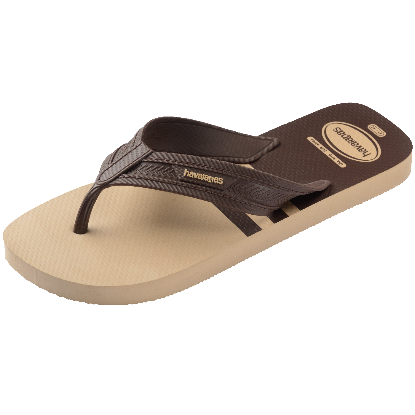 Chinelo  City Basic Confortável Leve Dourado Estilo Urbano Versátil